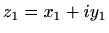 $ z_1=x_1+iy_1$