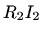 $\displaystyle R_2 I_2$