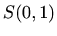 $ S(0,1)$