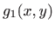 $\displaystyle g_1(x,y)$