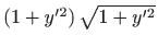 $ (1+y^{\prime 2}) \sqrt{1+y^{\prime 2}}$