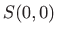 $ \displaystyle S(0,0)$